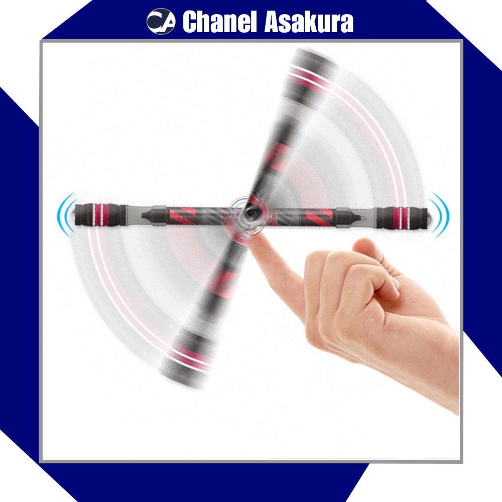 Pena Bolpoin Rotating Spinning Pen - ZG-5208