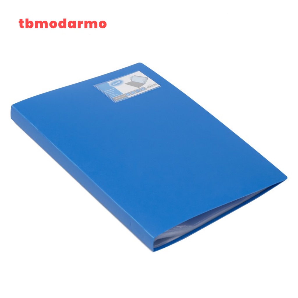 Bantex Display Book 40 Pockets Folio Cobalt Blue 3185 11