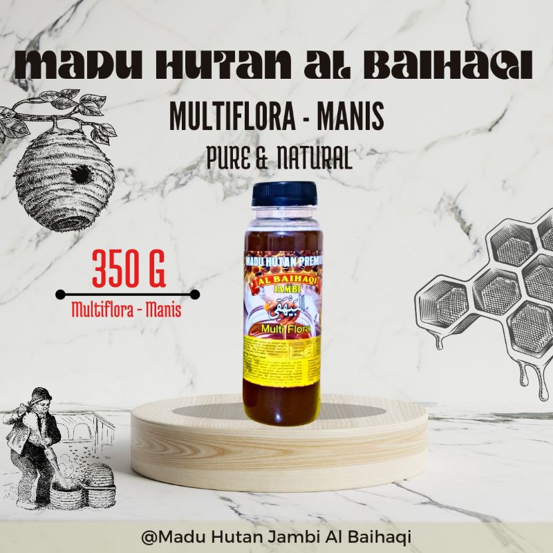 

MADU MURNI - MULTIFLORA MANIS (350g)