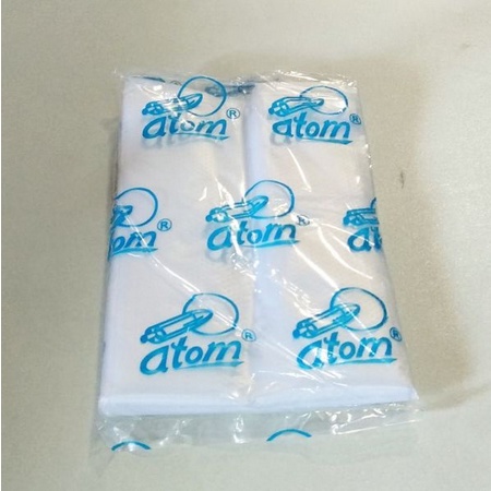 Tas Kresek ATOM Bening 1 Gelas 10x030 / ukuran 10 30 / kantong plastik minuman / kantong plastik jua