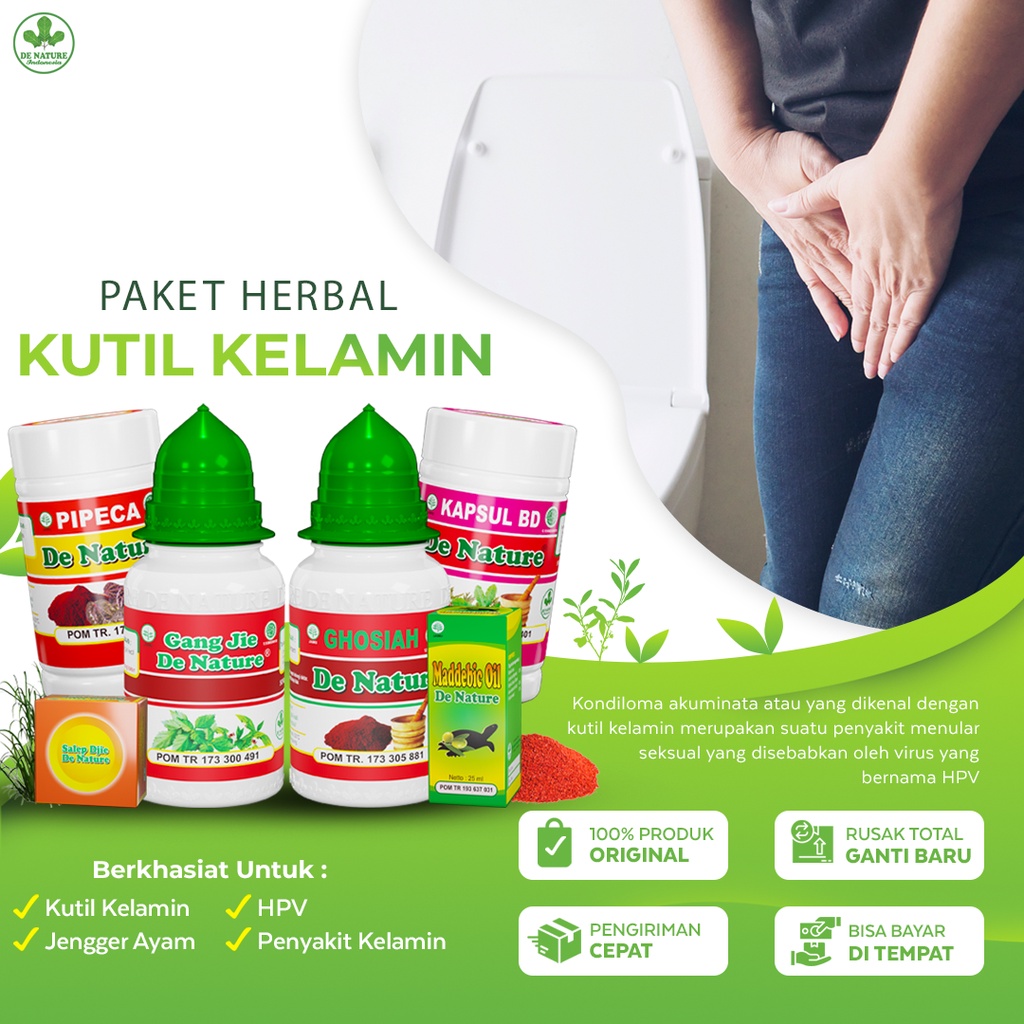 Bonus Salep Djie Paket Obat Ampuh Perontok Kutil Kelamin-Jengger Ayam-Kondiloma Akuminata-HPV Pria W