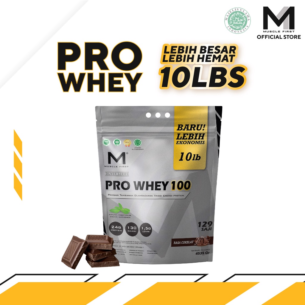 M1 MUSCLE FIRST PRO WHEY 100 PROTEIN 10LBS SILVER SERIES