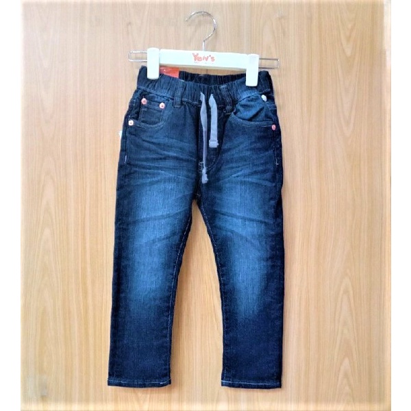 A.I.U.E.O Celana Jeans Tali Anak Laki-Laki 02071