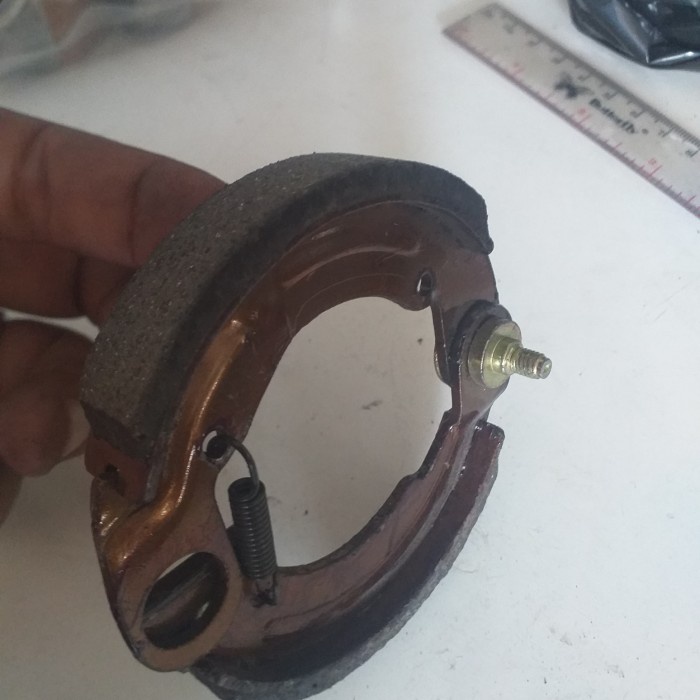 Kampas Rem Belakang Tromol Kecil Sepeda Listrik Selis E-Bike Scooter #Original