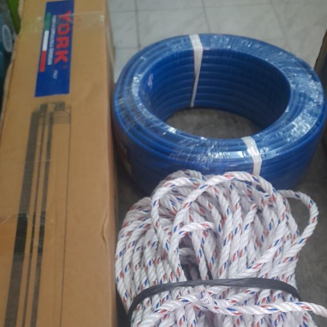 Pompa Satelit York 0.5 Hp Komplit Kabel Tambang Submersible York Italy