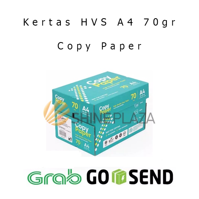 

Kertas HVS A4 70gr Copy Paper - Kertas Fotocopy Putih A4 1 Dus