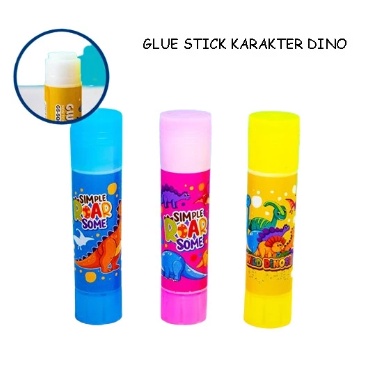 

Squeezy Glue Stick GS-SQ02 Dino | Lem Batang 10g