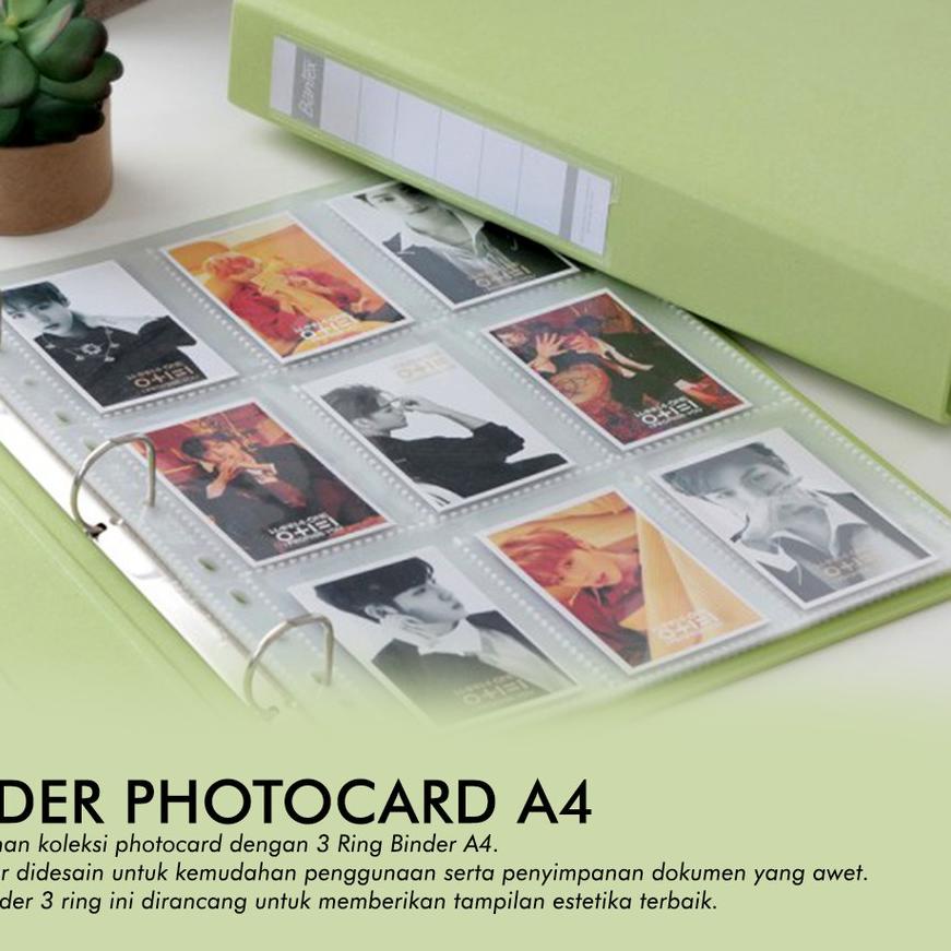 

12.12 Fasion sale Bantex Binder Photocard A4 3 Ring 