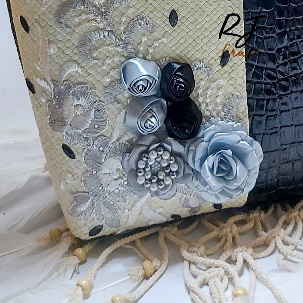 Putra Sukapura Handycraft Tote Bag Croco Fashion Wanita Kekinian