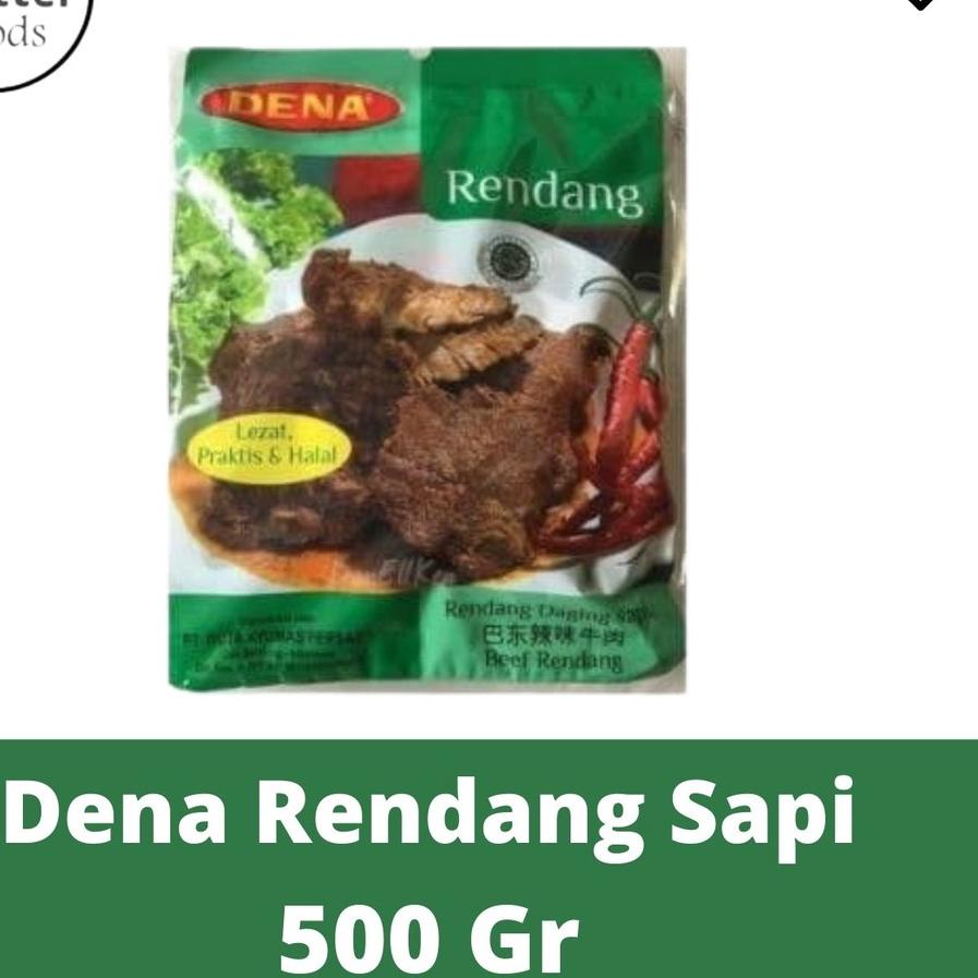 

❀ Dena Rendang Sapi - Rendang Padang - 500gr ▼