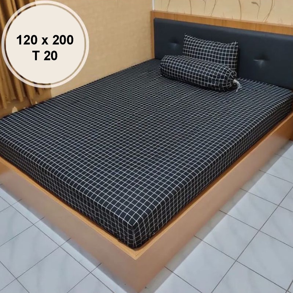 [✅COD] Set Seprei Sprei 120x200 Aesthetic Dan 2 Sarung Bantal Guling Dekorasi Kamar Perlengkapan Rumah