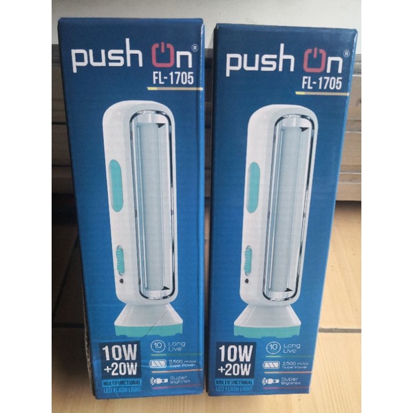 Senter / lampu emergency Push On