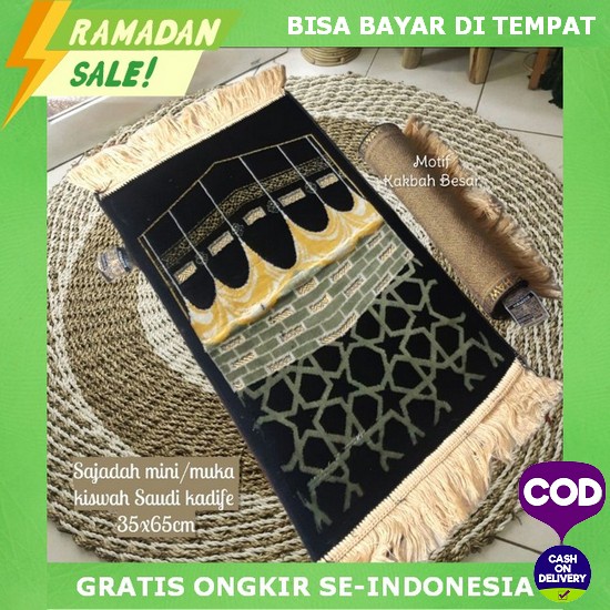 Sajadah Tebal Travel Turki Premium Traveling Kecil Aesthetic Sejadah Travelling Lembut Seserahan Tip