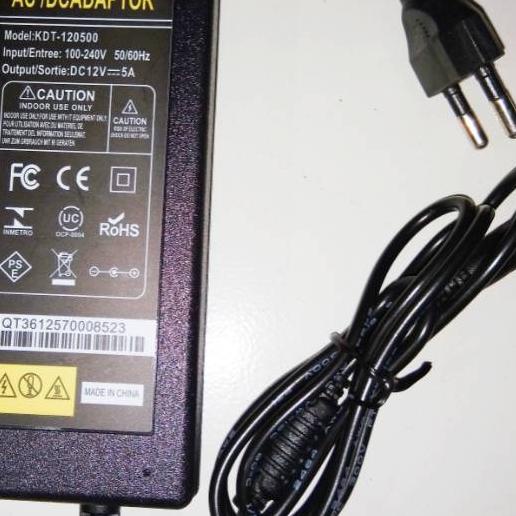 ✸ Adaptor AC to DC 12V 5A ➣
