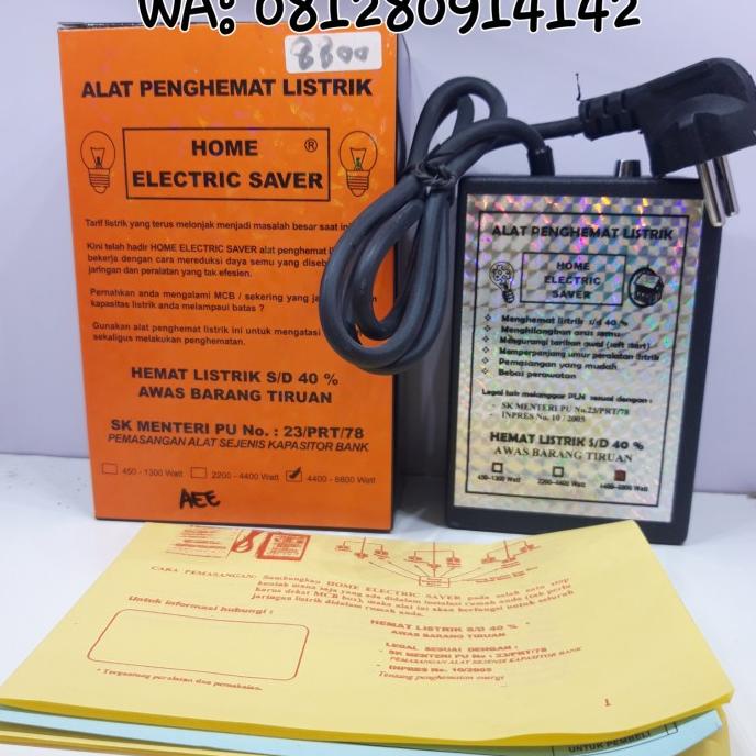Terlaris Alat Penghemat Listrik 4400-8800Watt