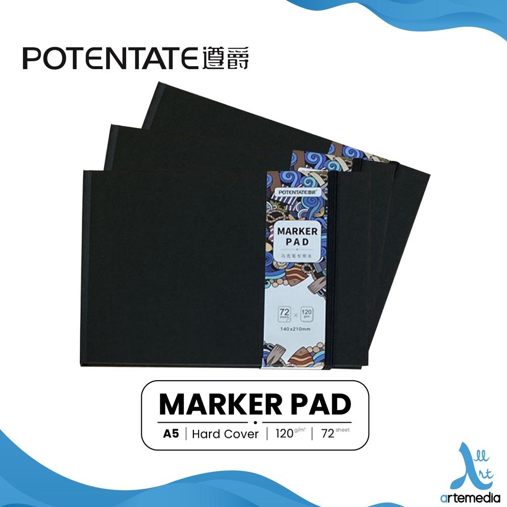 

Buku Sketsa Potentate Marker Pad A5 Hard Cover Sketchbook Cocok untuk Copic dan Promarker