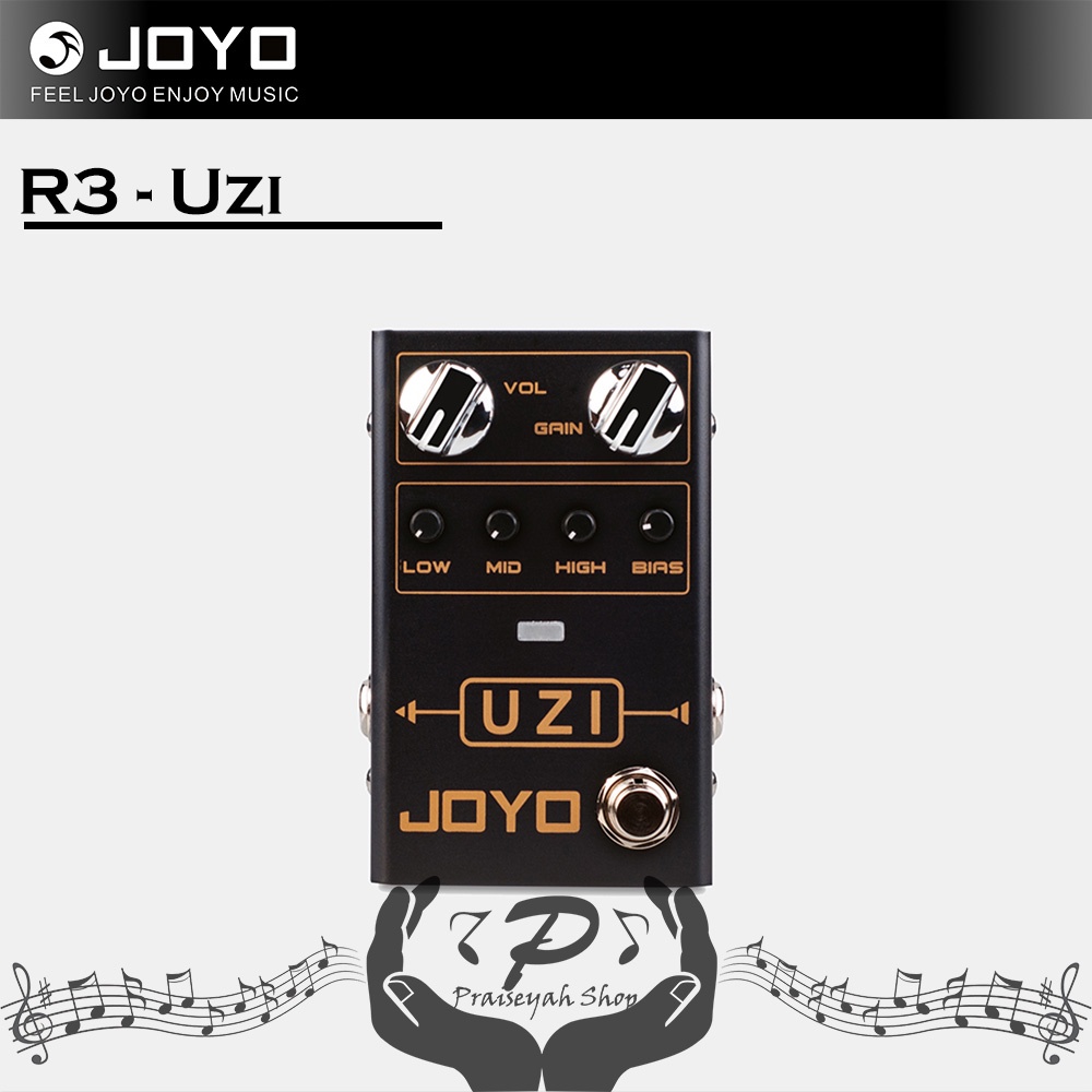 Joyo R03 Uzi Pedal Efek Gitar Distortion Original R-03