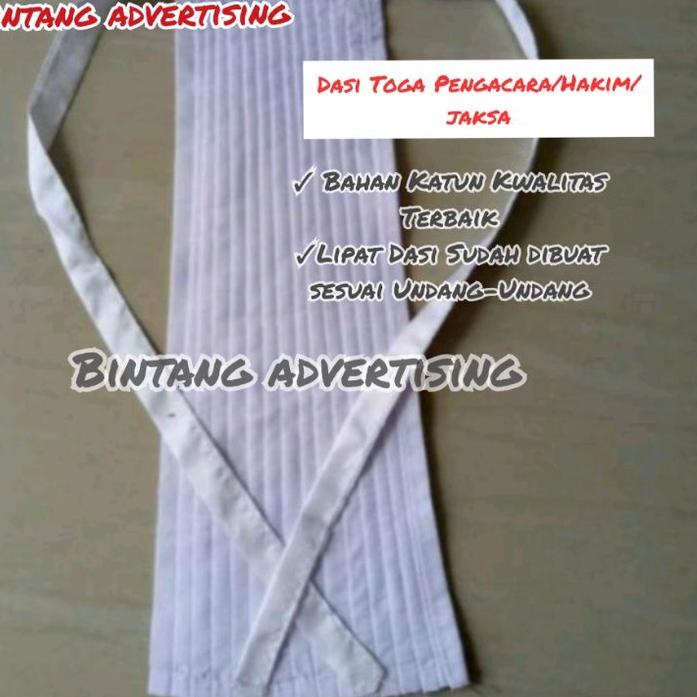 ✨TERBARU✨ Dasi Toga Advokat Beft Dasi Toga Advokat Pengacara Katun PREMIUM 