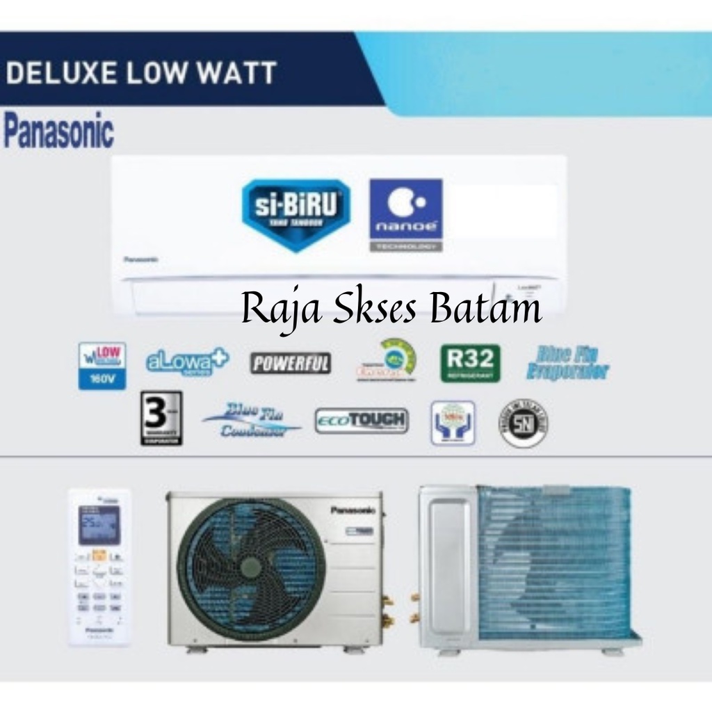 AC Panasonic CS/CU-XN9WKJ - Deluxe aLowa 1 PK - R32 BATAM