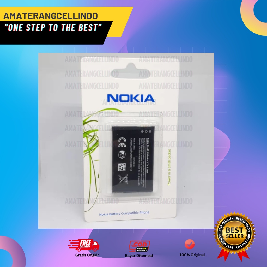 BATERAI NOKIA BL-4C/ BATERAI NOKIA Bl-5C