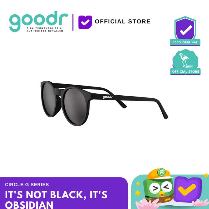Goodr Kacamata Olahraga CG - It's Not Black, It's Obsidian