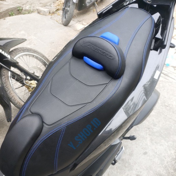 Custom Cover Kulit Jok Motor Vario New 160 150 Old 125 110 Modif Eropa Terbaru