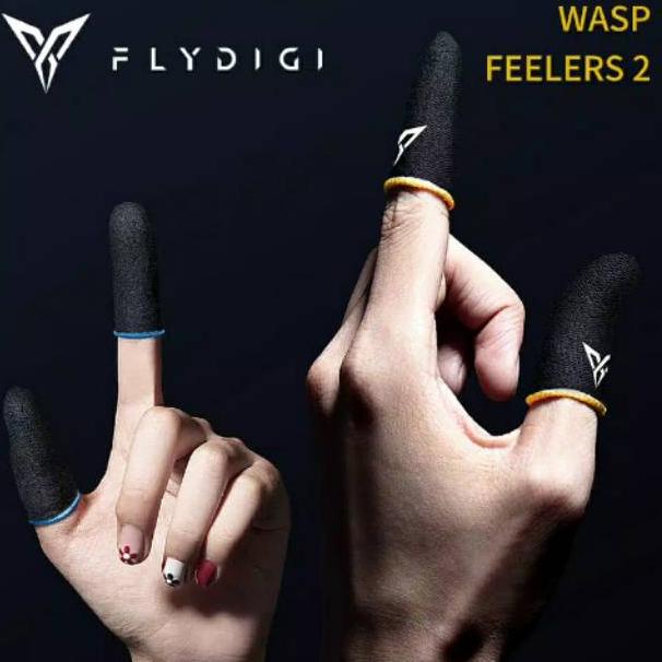 12.12 SALE ORIGINAL FLYDIGI WASP 2 SARUNG TANGAN JEMPOL FINGER COATS ANTI KERINGAT PUBG CODM MOBILE 
