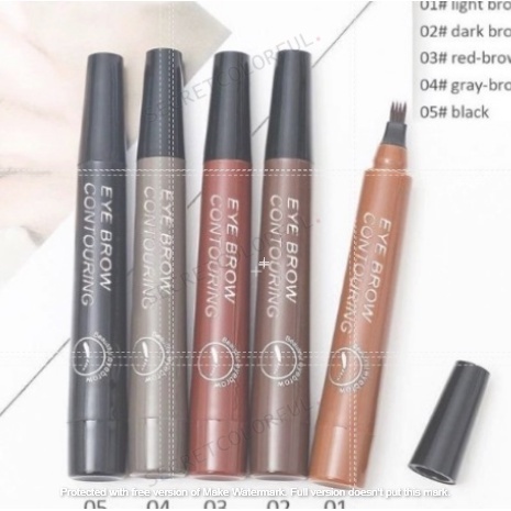 Eye Brow Contouring Pensil 3D SUAGE~SECRETCOLORFUL