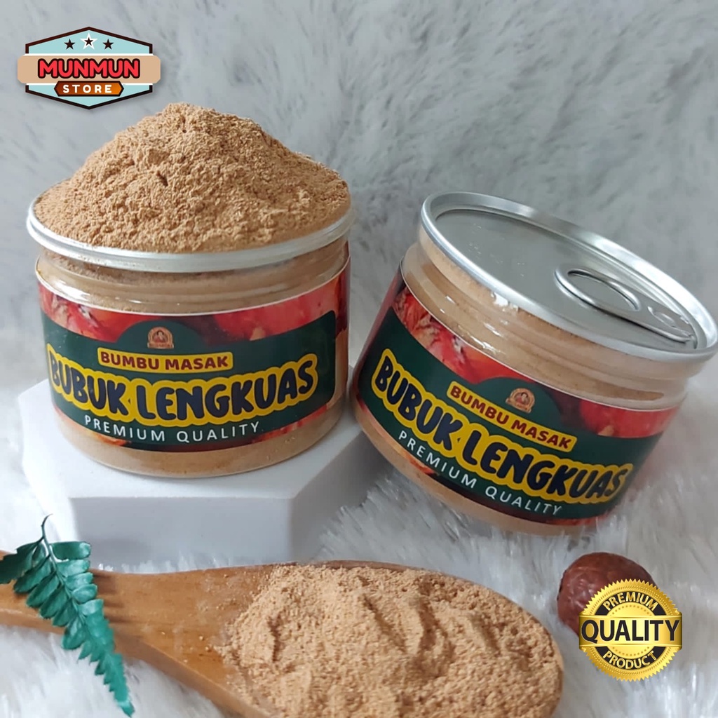 

Pet Can Rempah Bubuk Lengkuas Bumbu Laos Galangal Powder Kualitas Premium