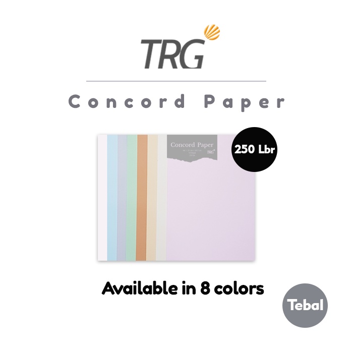 

TRG - Kertas Concord Concorde Paper A4 Tebal 210gr TRG Isi 250 Lembar