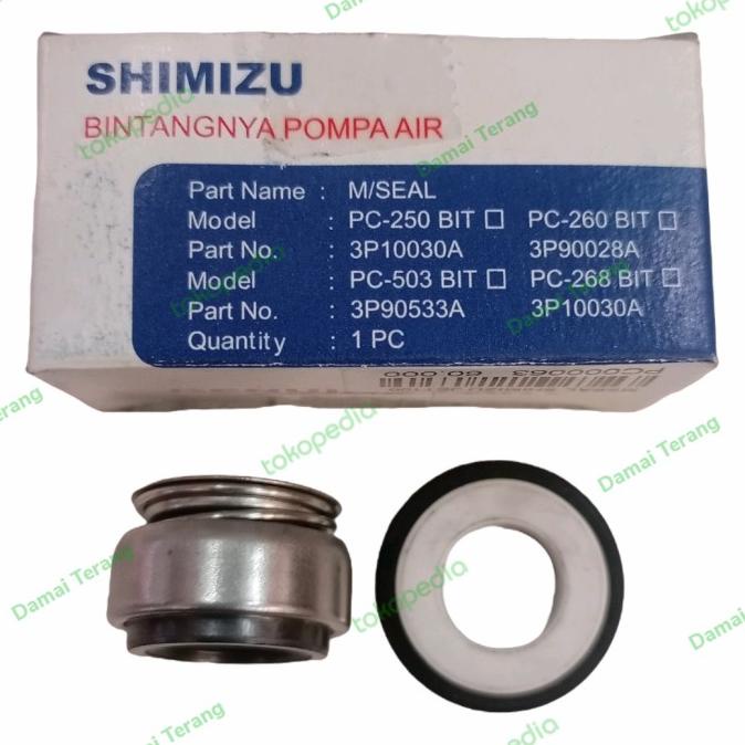 .........] Mechanical Seal / sil mekanik / Seal Pompa Air Shimizu Jet 100 Ori