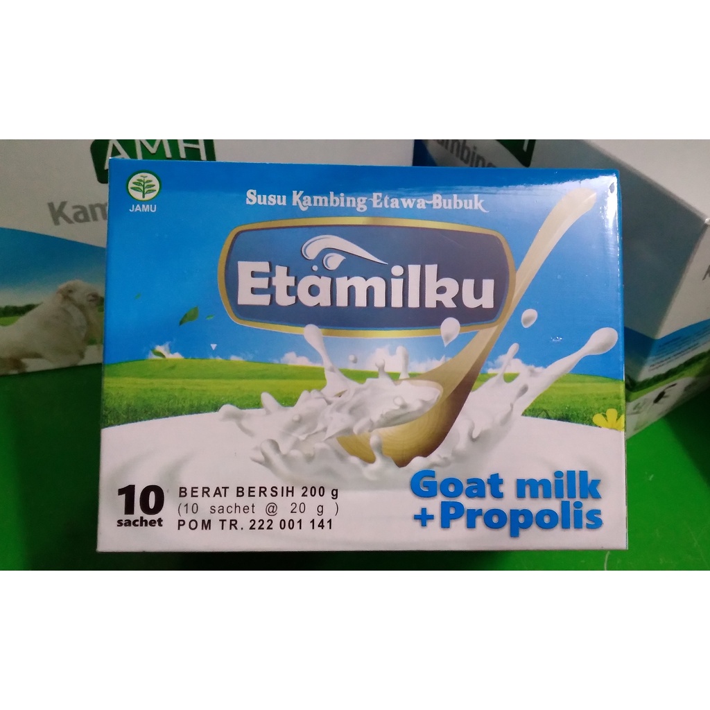 

ETAMILKU Susu Kambing Bubuk dengan Propolis - Susu Kambing G o a t