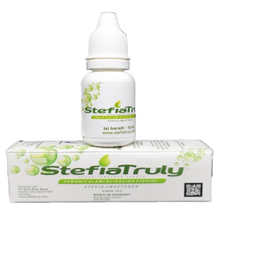 ➢ STEFIA pemanis alami dari daun stevia cocok buat keto15ml ♤