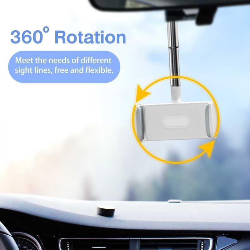 Car Holder Smartphone Spion Mobil Rearview Bracket - OU31