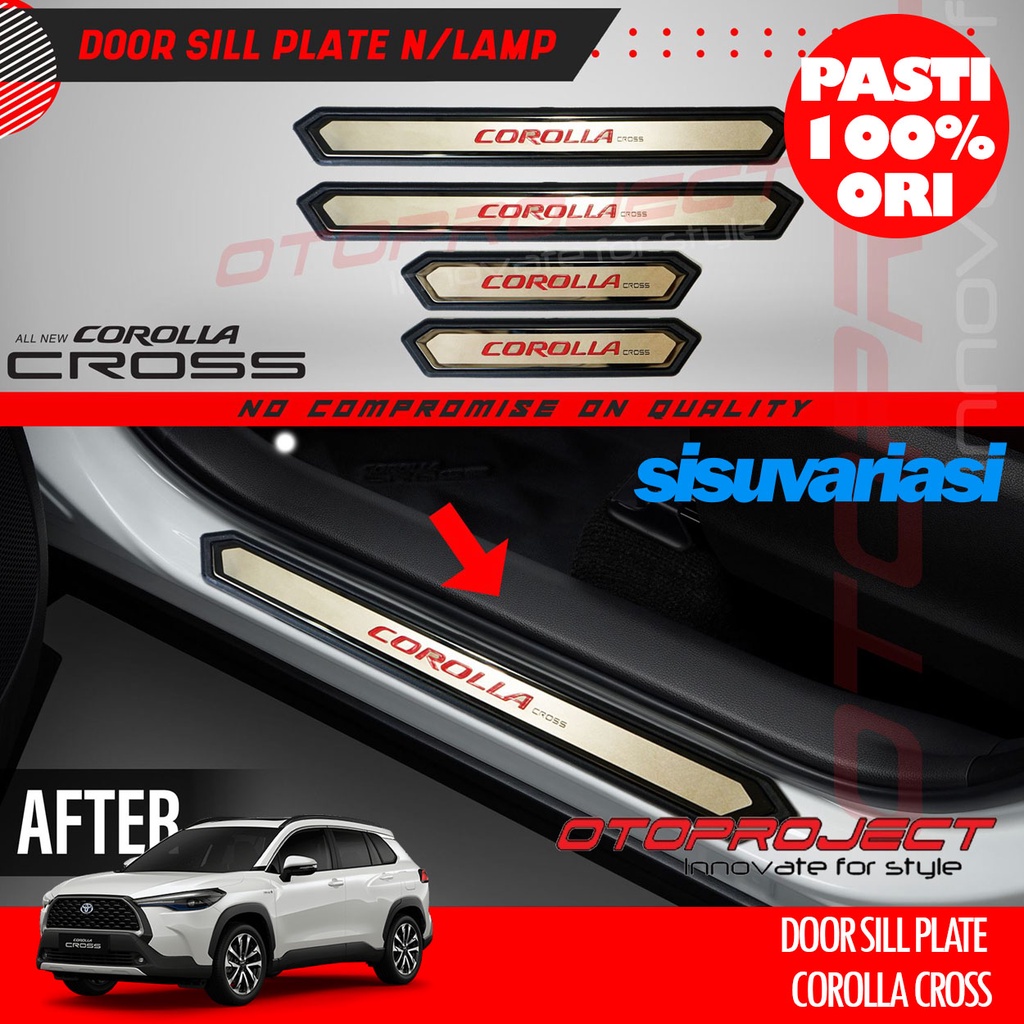 Corolla Cross Aksesoris Sill Plate Pintu Otoproject