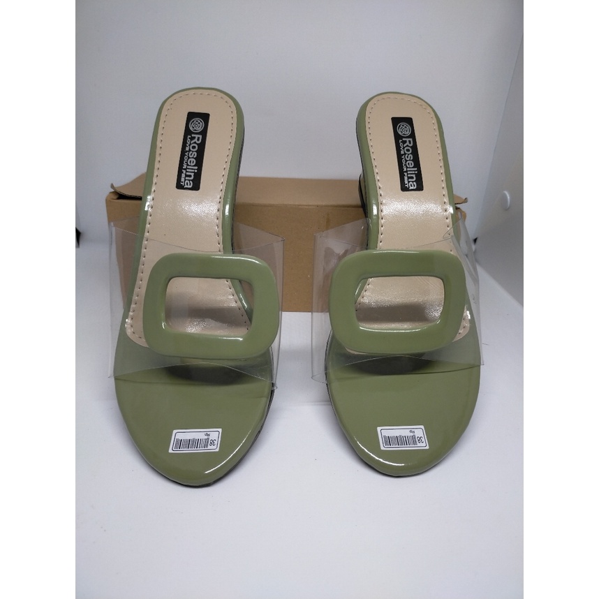 Sandal Hak 5cm Coco Mika - Wedges Wanita Hak 5cm - Sandal Jelly Coco Mika Bisa COD