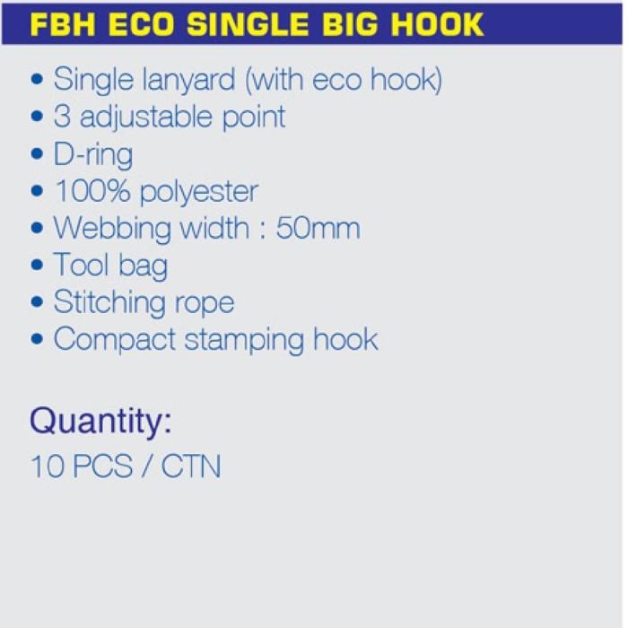 Full Body Harness SINGLE Big Hook GOSAVE