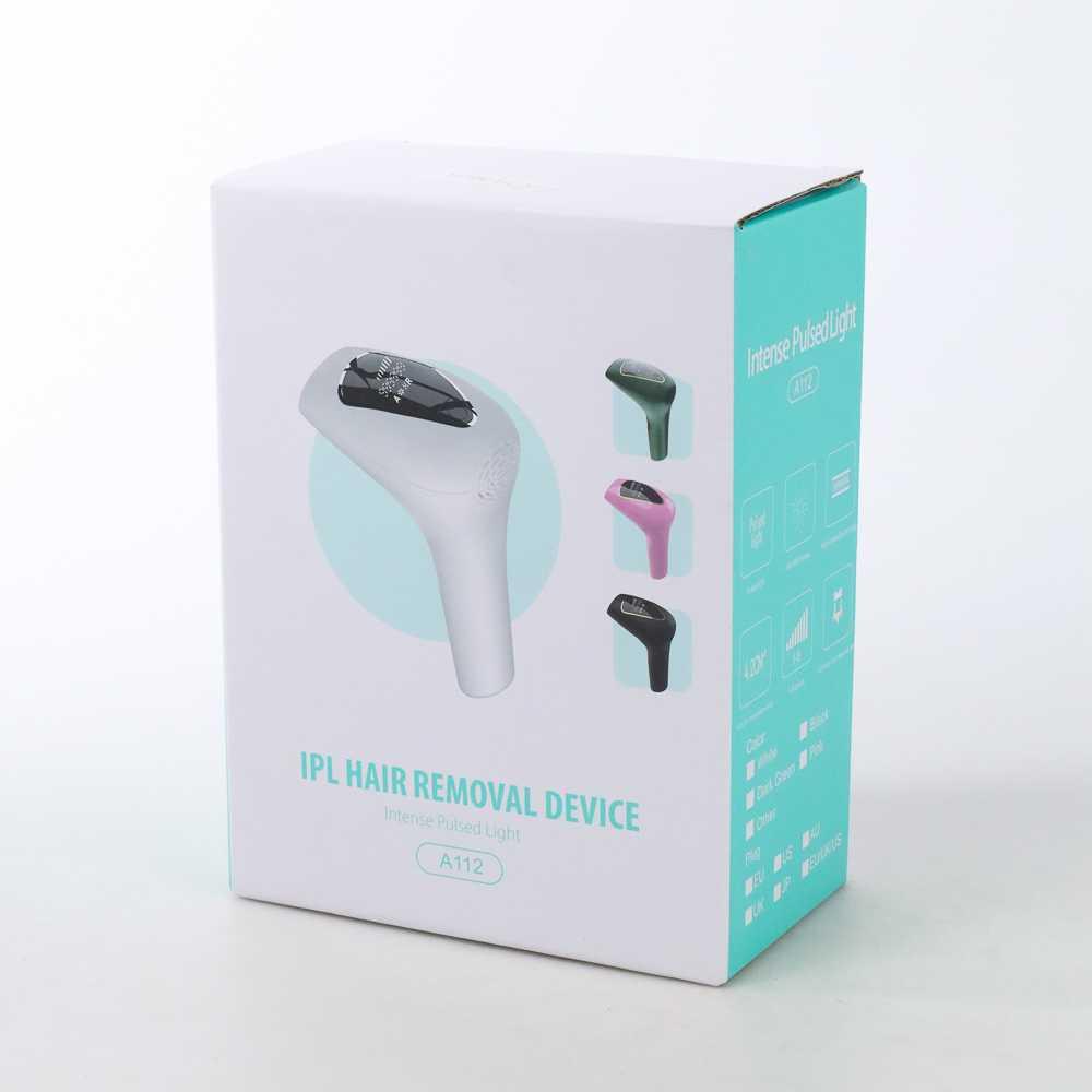 IPL Hair Removal Intense Pulsed Light 990000 Flashes - A112 - Black