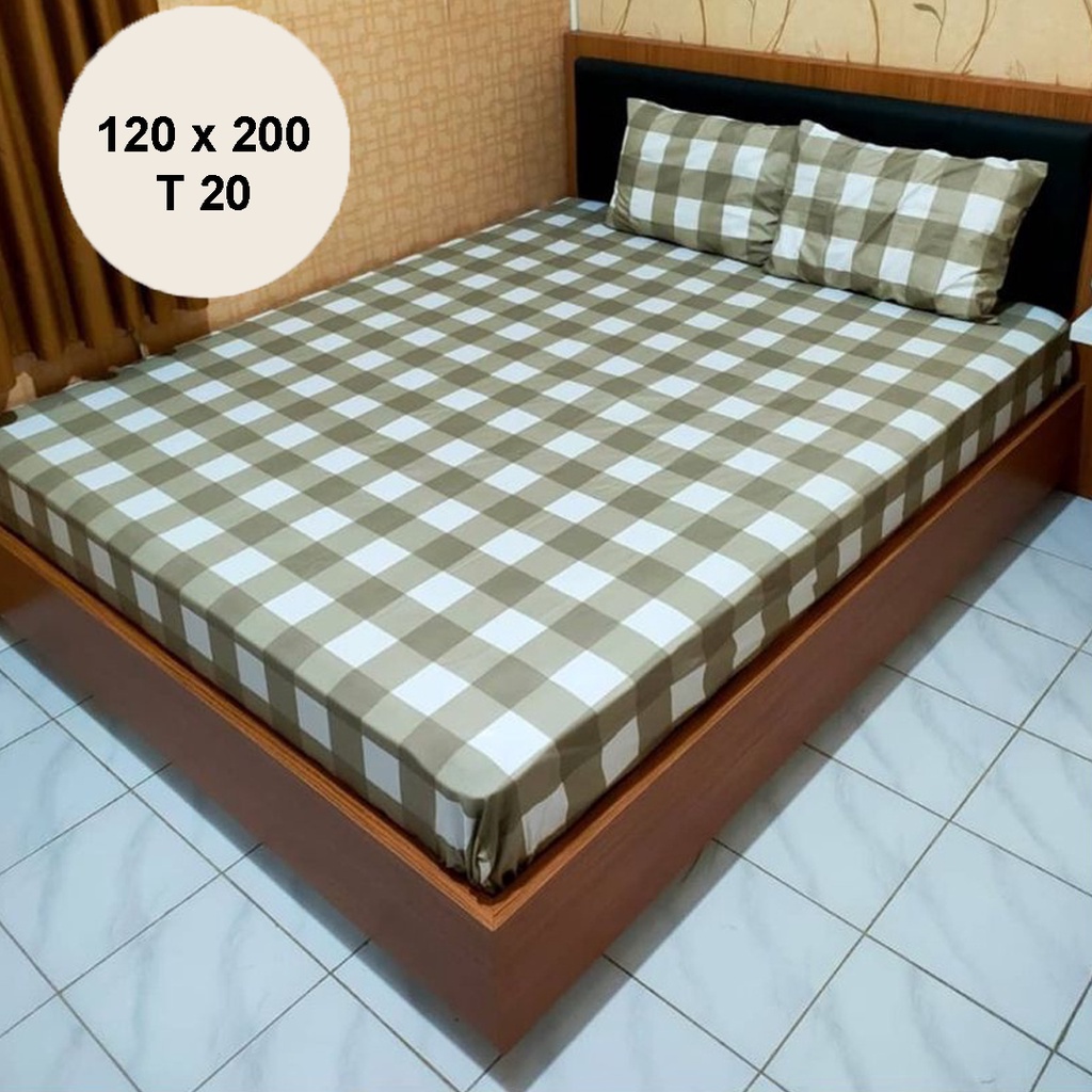 [✅COD] Set Seprei Sprei 120x200 Aesthetic Dan 2 Sarung Bantal Guling Perlengkapan Dekorasi Kamar Rumah