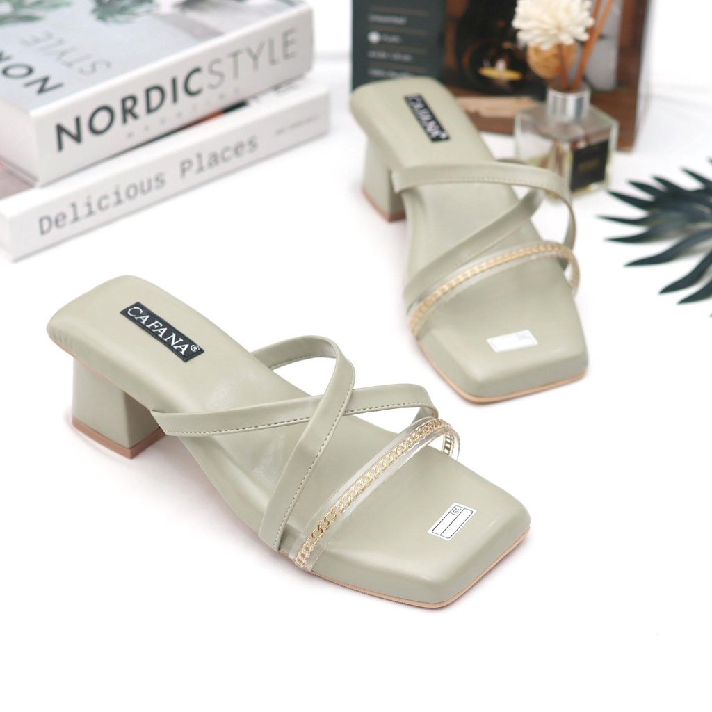Sandal Hak Tahu Wanita Kiandra SDH307