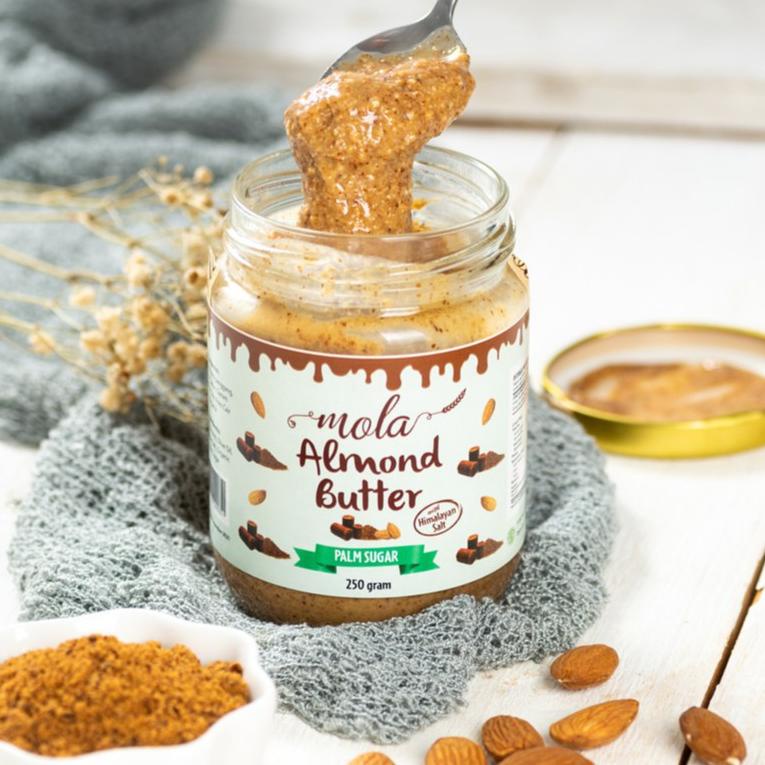 

✽ Mola Selai Almond / Mola Almond Butter 100% Natural ➮