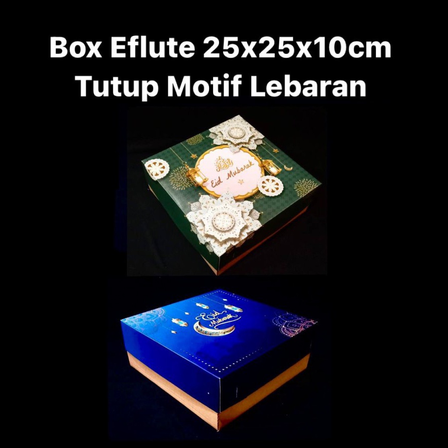 

5 Pcs Kardus Kue Cake Lebaran Kotak Kemasan Box Lapis Legit Edisi Lentera Packaging Hampers Idul Fitri Ukuran 25x25x10cm