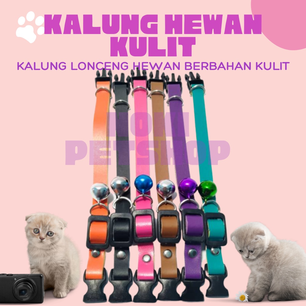 [BISA COD] KALUNG KUCING TALI KULIT KALUNG KUCING LONCENG 14MM KALUNG KUCING KLINTINGAN TALI KUCING ASSESORIS ANABUL ASSESORIES KITTEN BUNYI NYARING KALUNG KUCING CUSTOM NAMA BAHAN KULIT ASLI LIONTIN GOLD SILVER PREMIUM