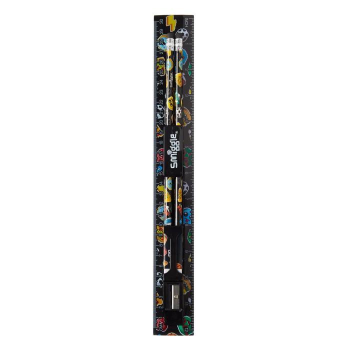 

SMIGGLE COMBO RULER - PENGARIS PENSIL PENGHAPUS RAUTAN SET SMIGGLE