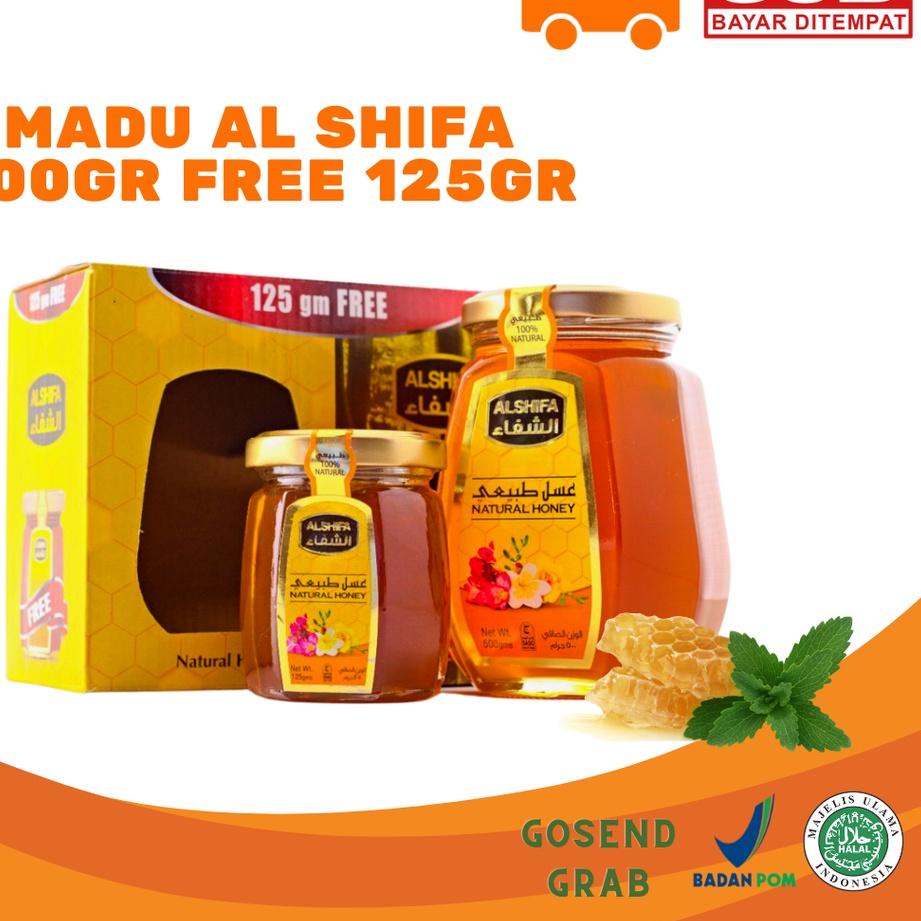 

▼ Al Shifa 500gr Free 125gr Natural Honey Asli Arab Saudi ✼