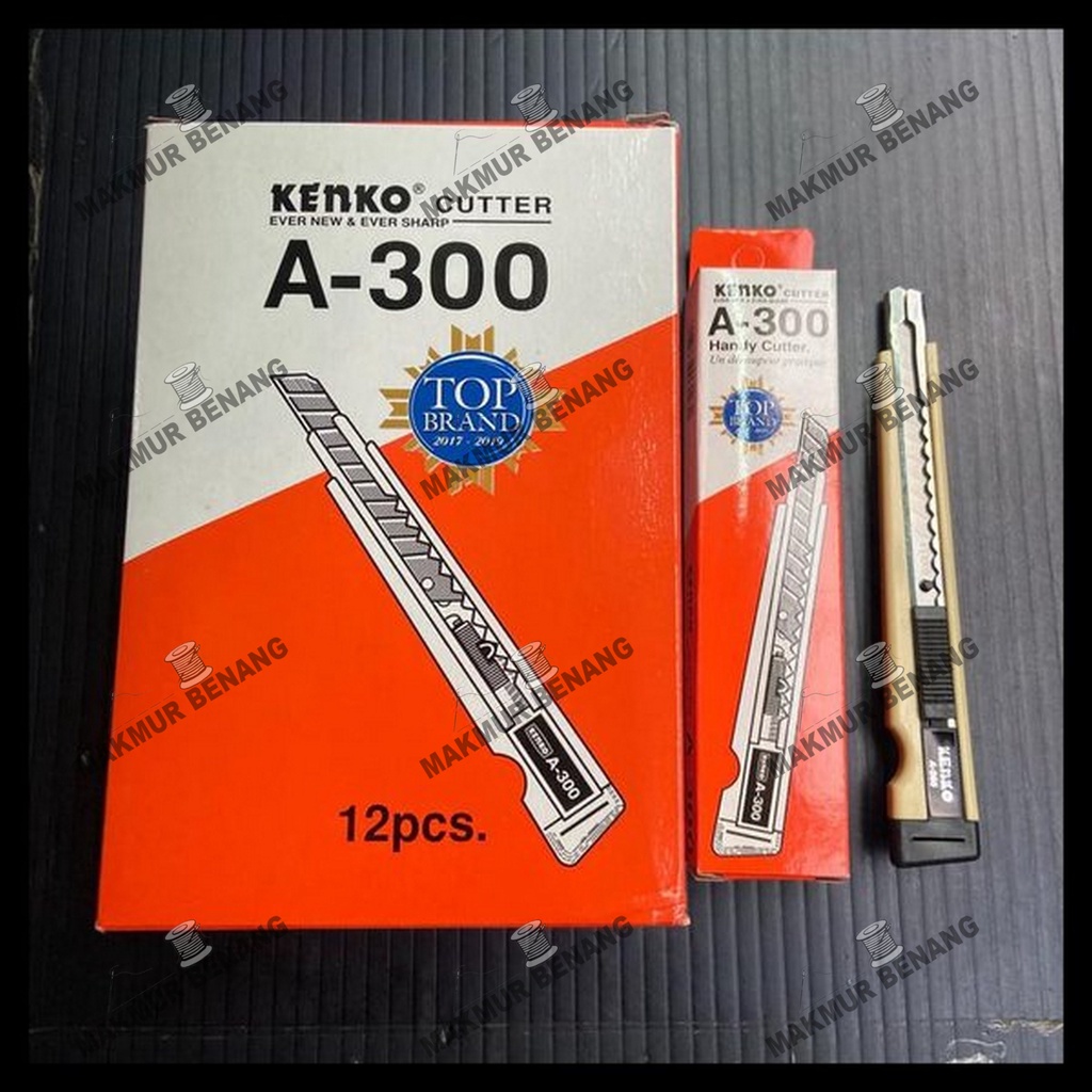CUTTER KENKO A-300 TOP BRAND box isi 12 pcs