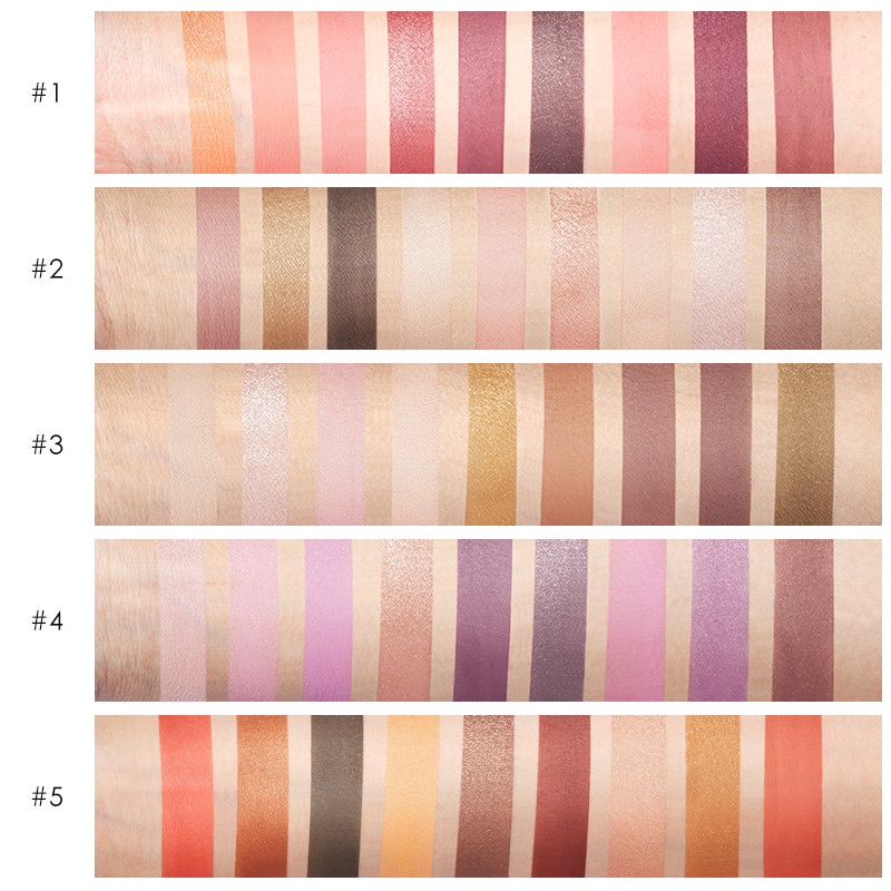 NIK - FOCALLURE 9 Warna Eyeshadow palette mata kosmetik FA36 BPOM ORIGINAL