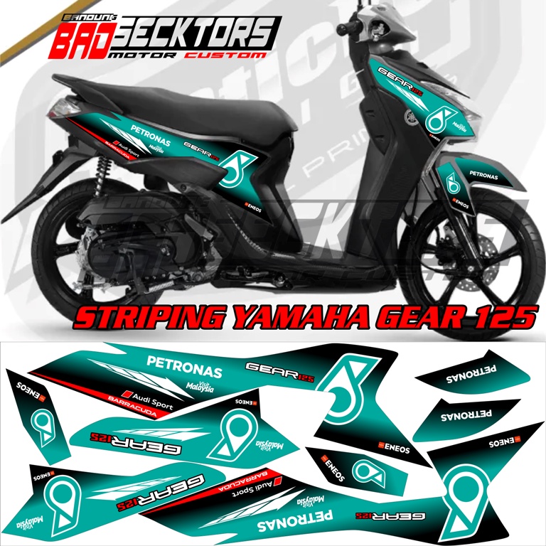 Striping Yamaha Gear Petronas