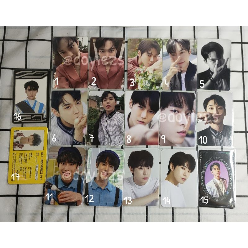 [baca deskripsi] PHOTOCARD DOYOUNG WTS PC DOYOUNG NCT 127