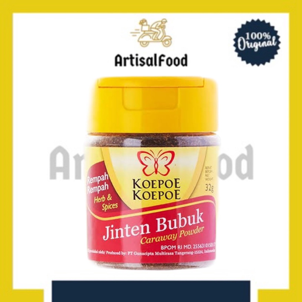 

Koepoe Jinten Bubuk 32gr Caraway Powder Kupu